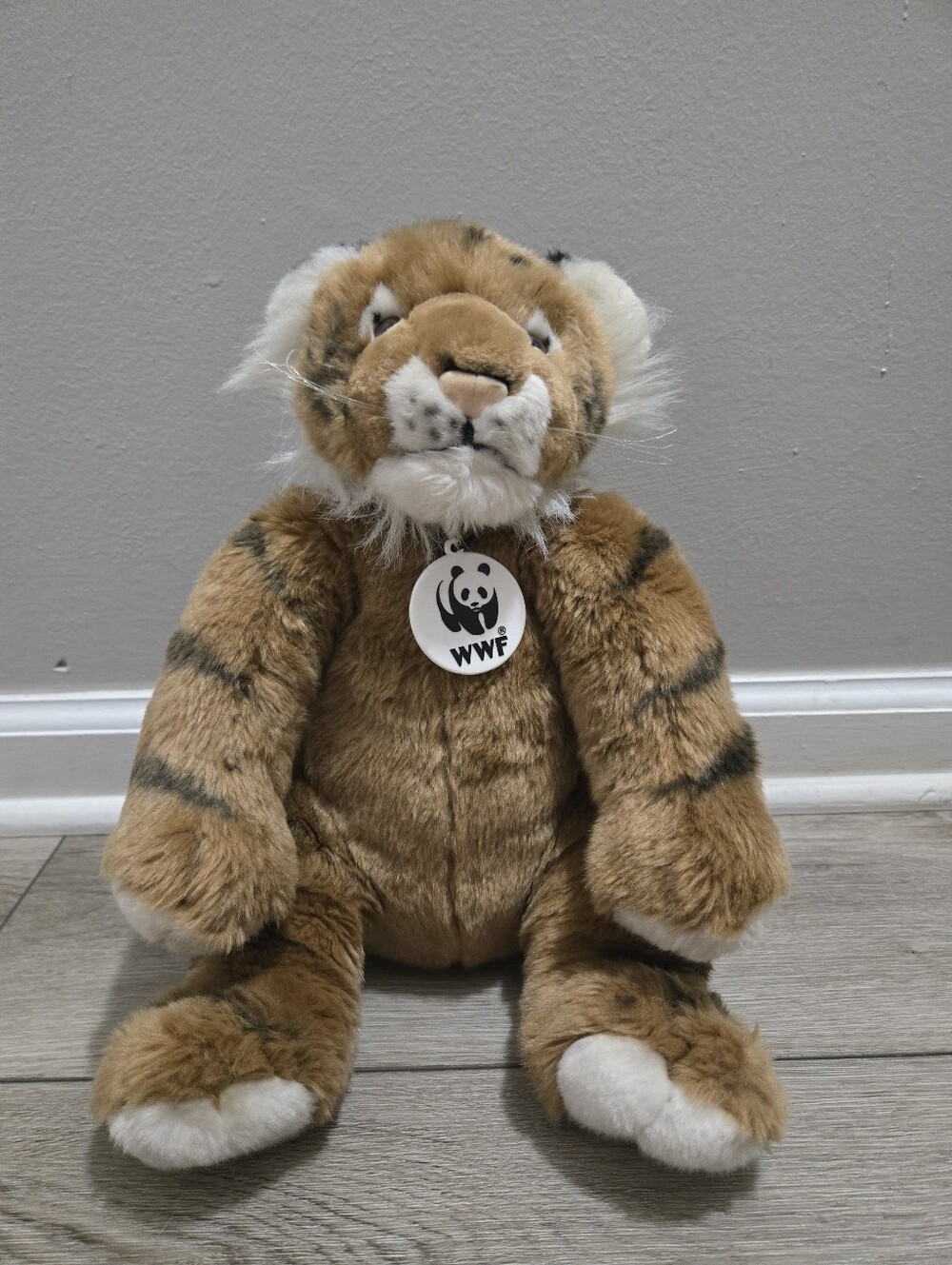Build a Bear Workshop WWF Tiger Plush World Wildlife Fund 14" Stuffed Animal Toy